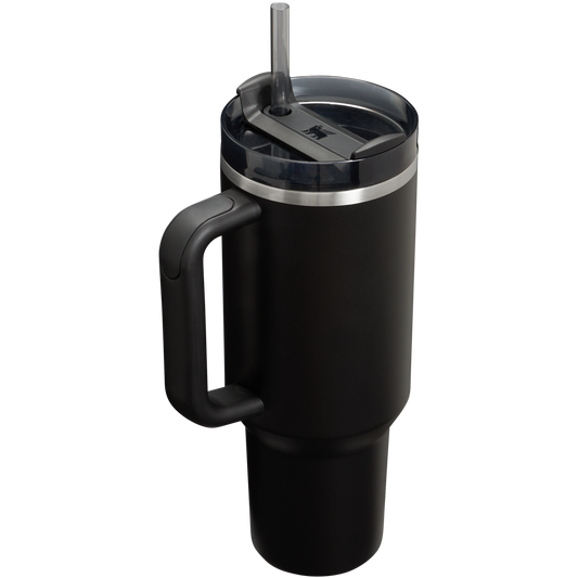 40 oz stanley Quencher H2.O Flow State Tumbler Black 2.0