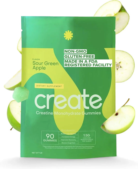 Create Creatine Gummies Monohydrate Orange Flavour