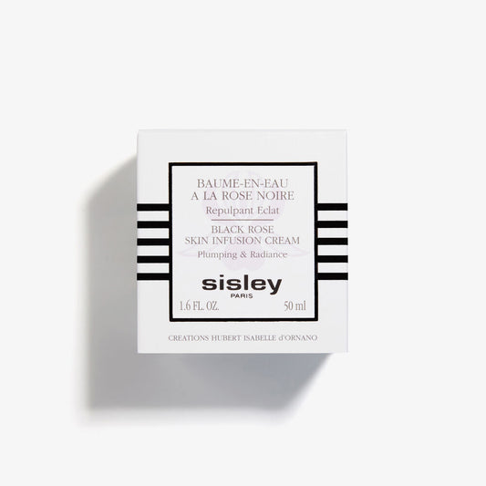 Sisley Baume E Eau A Rose noire repulant eclat black rose skin infusion cream plumping & radiance 1.6 fl. oz. 90 ml.