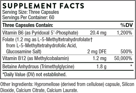 THORNE Methyl Guard Methylation Support Supplement