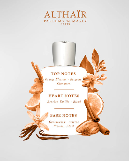 Althaïr Parfums de Marly Eau de Parfum 125ml – Luxury Unisex Vanilla Perfume