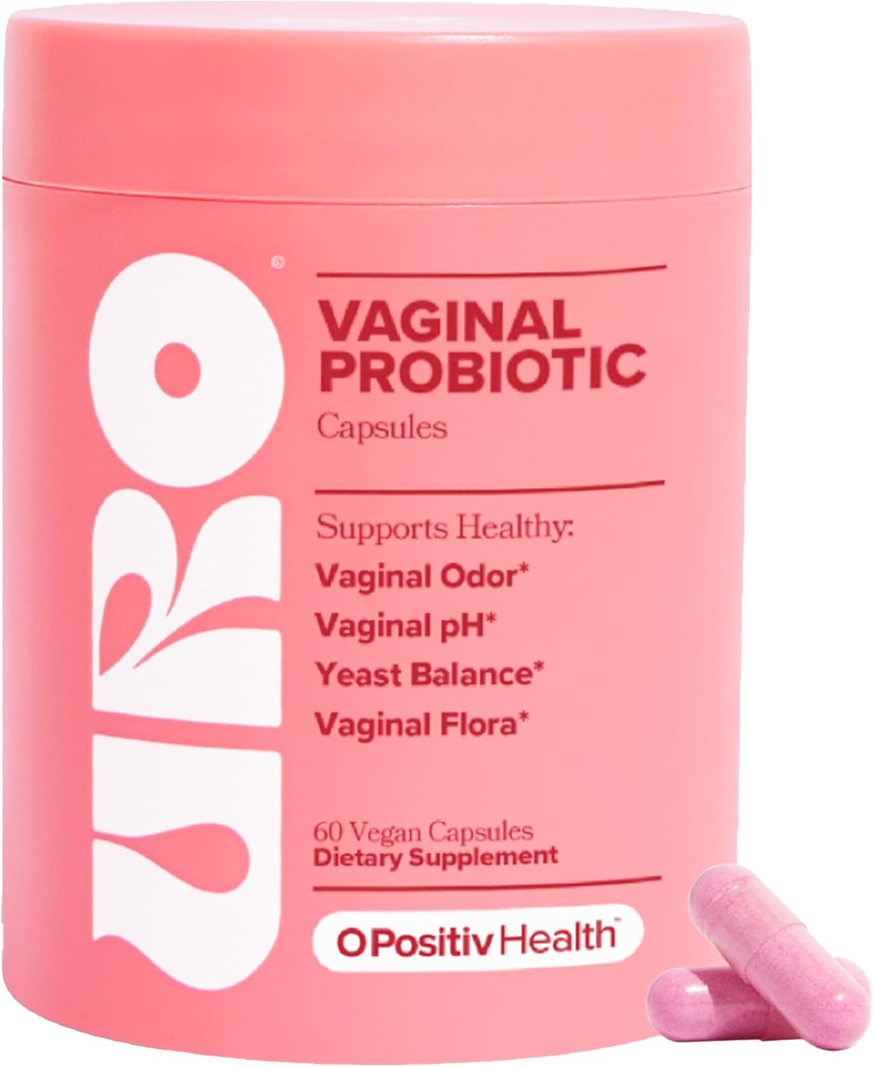 URO VAGINAL PROBIOTICS CAPSULES FOR HEALTHY ODOR AND PH
