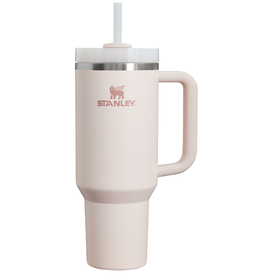 40 oz stanley Quencher H2.O Flow State Tumbler  Rose Quartz 2.0