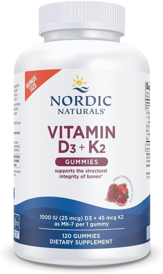 Vitamin D3 + K2 supplement