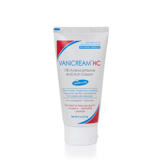 Vanicream Anti-Itch Cream For Sensitive Skin 1% Hydrocortisone - 2 fl oz