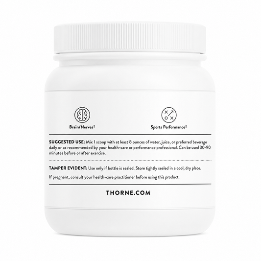 Thorne Creatine Monohydrate - NSF Certified for Sport | 450g Unflavoured Powder