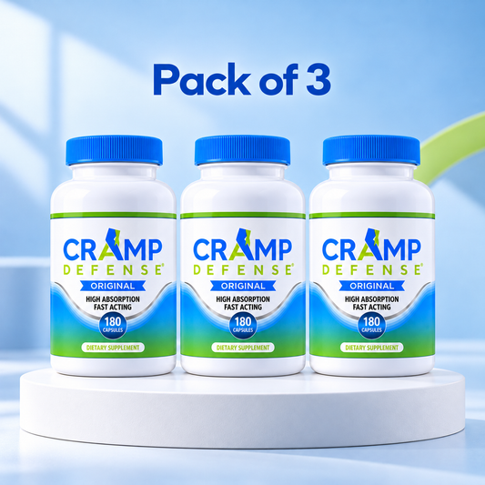 Cramp Defense Original Magnesium Malate – 180 Capsules