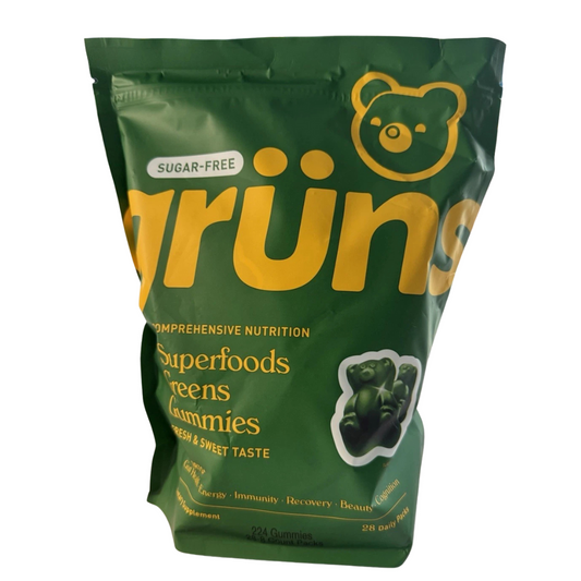Gruns sugar free Adults Super Greens Gummies