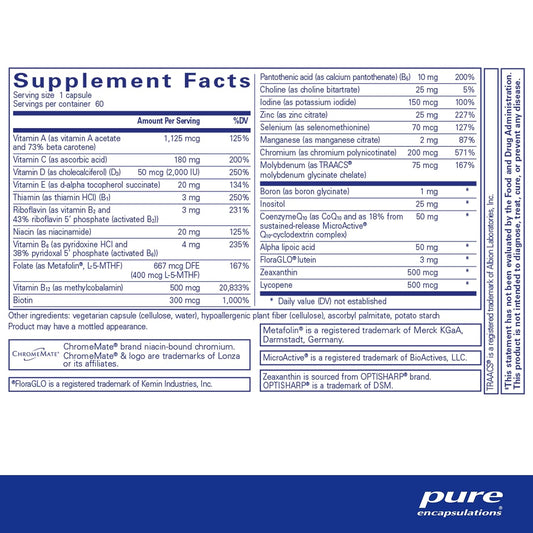 PURE O.N.E MULTIVITAMIN SUPPLEMENT