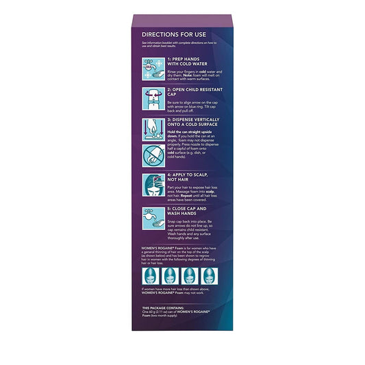 Rogaine Womens 5% Minoxidil Foam