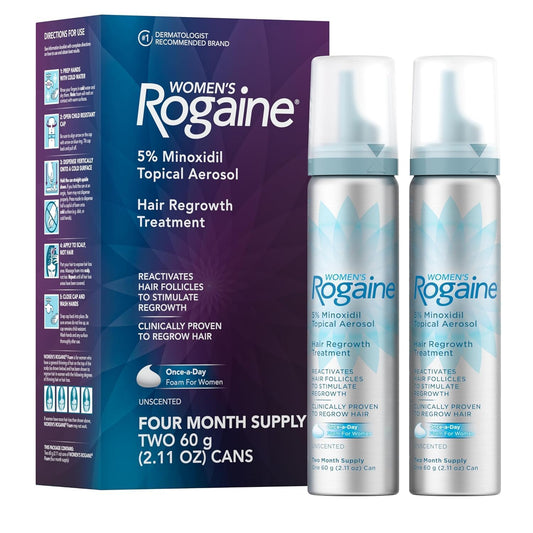 Rogaine womens 5% minoxidil foam