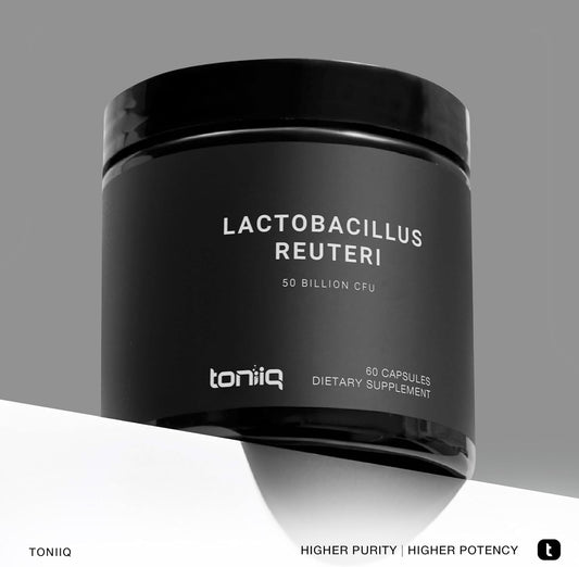 Toniiq 50 Billion CFU Lactobacillus Reuteri Probiotic 50mg per Serving