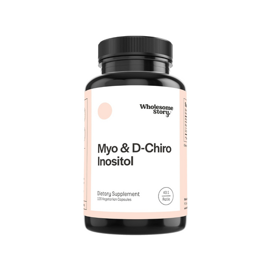 Wholesome Story Myo-Inositol & D-Chiro Inositol Supplement for Women